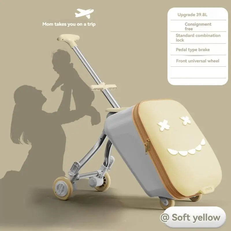 Ride and Walk the Baby Suitcase