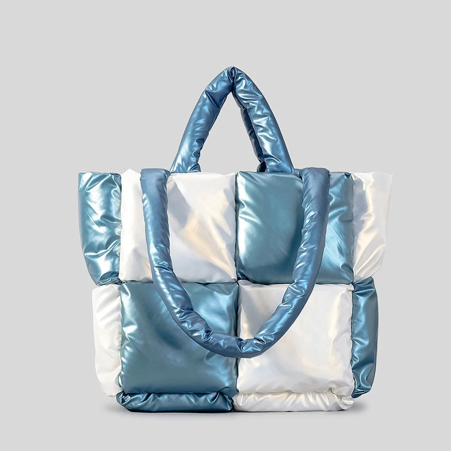 Quilted Luxury Nylon Down Cotton Bag