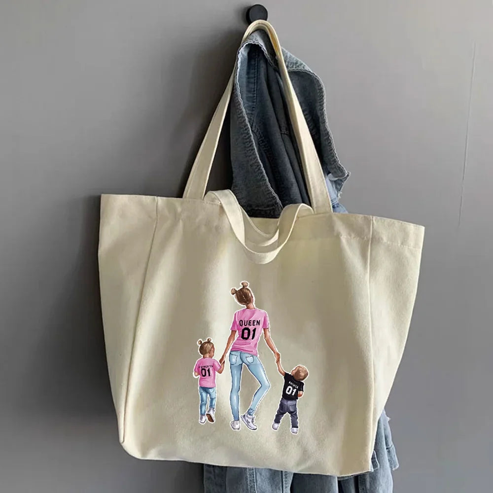 Foldable Canvas Shoulder Bag