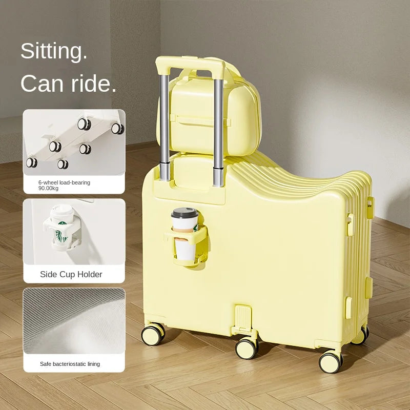 Children's Luggage  Set  with USB Cup Holder