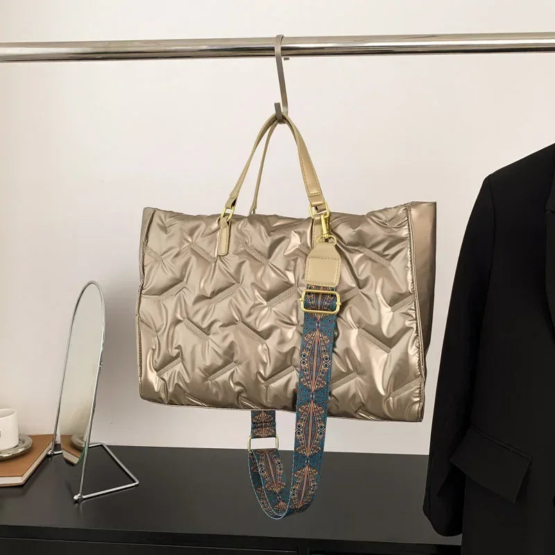 Quilted padded Tote