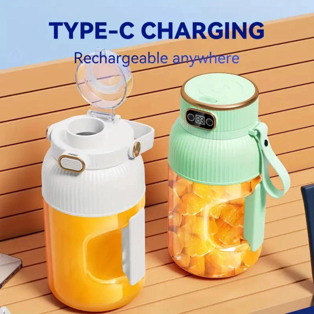 Dual Lids Fresh Juicer