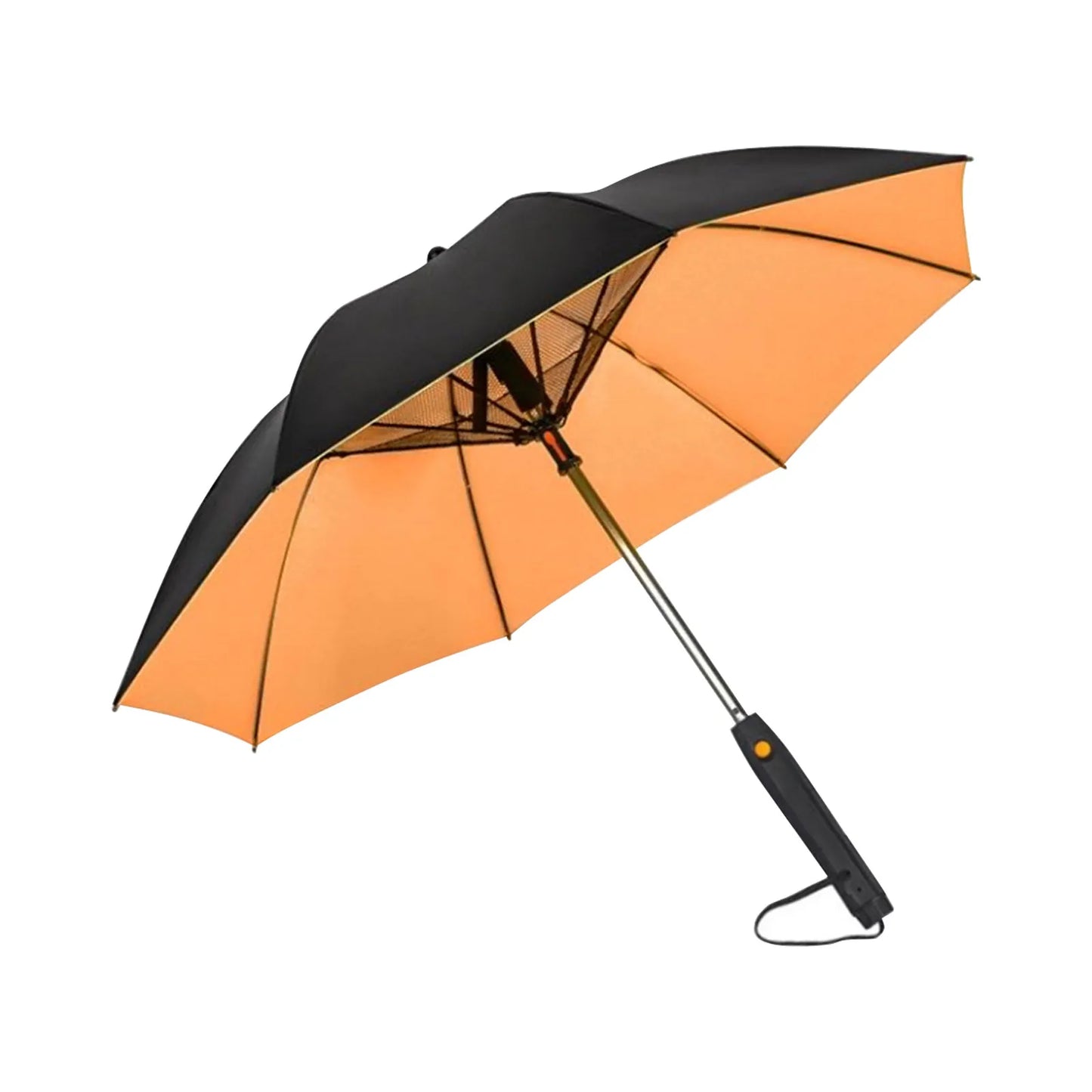 Uv Blocking Umbrella With Fan And Mist Spray