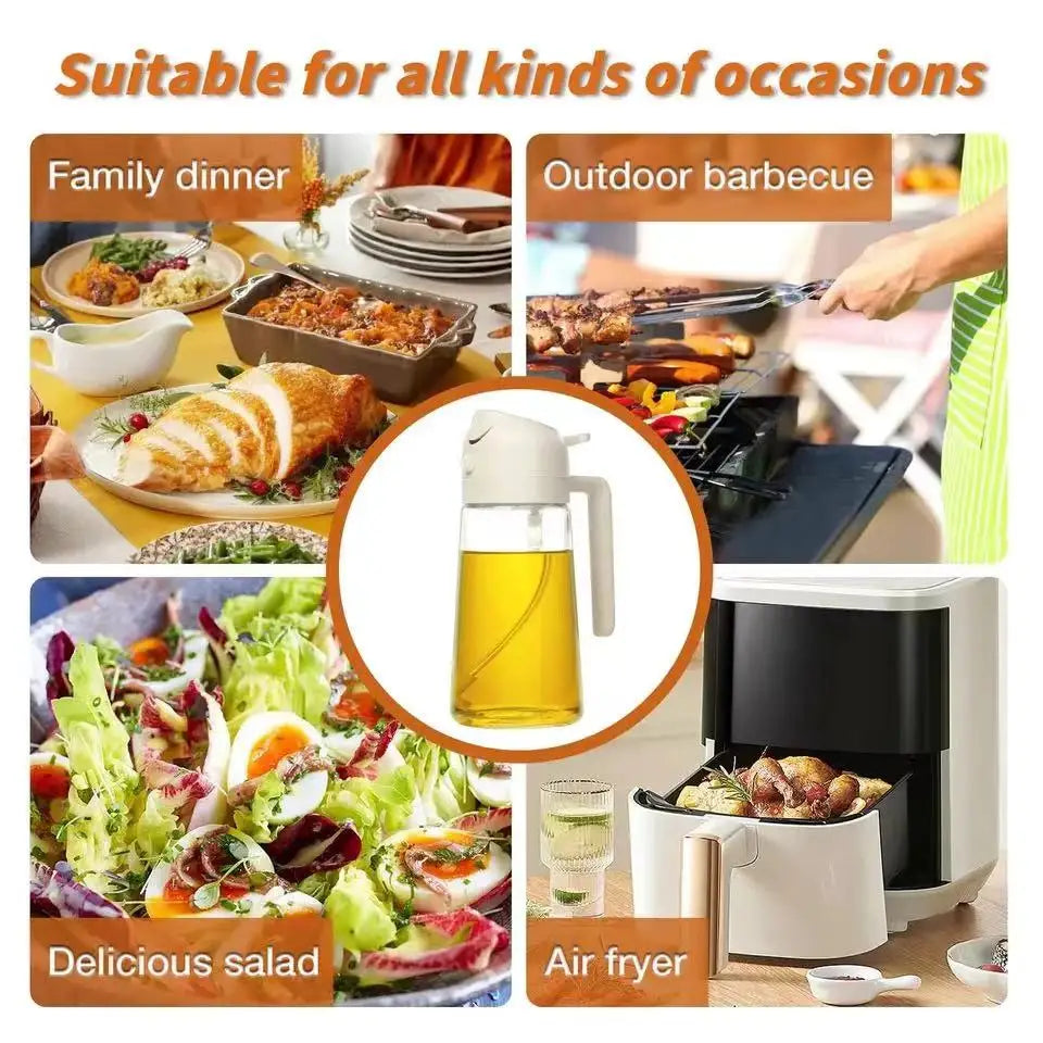 2 in 1  Oil Dispenser and Oil Sprayer - MONLANE