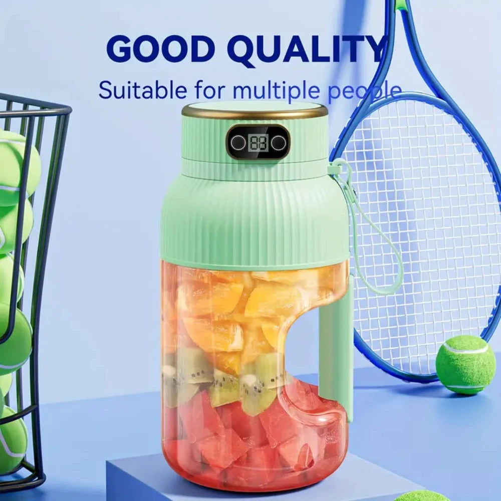 Dual Lids Fresh Juicer