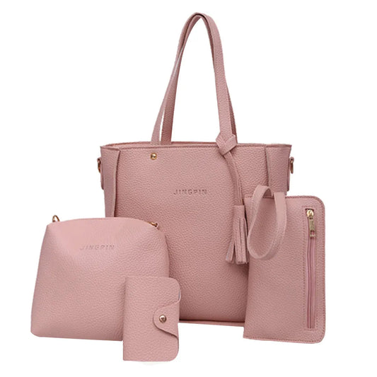 Four Pieces Tote Bag