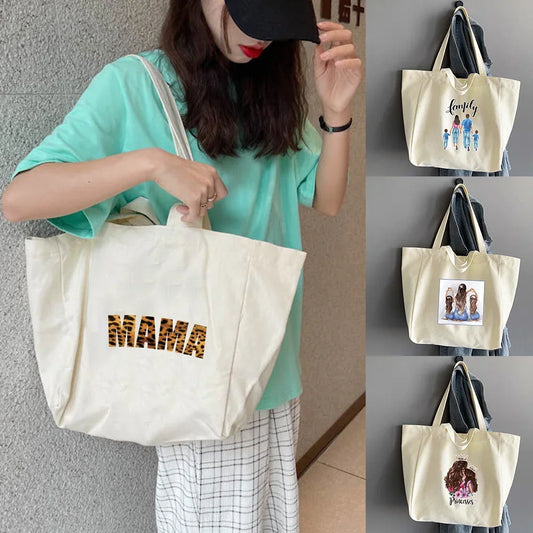 Foldable Canvas Shoulder Bag