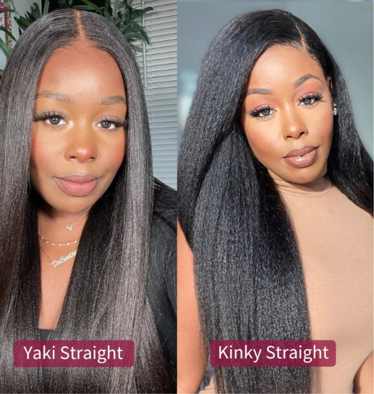Drawstring Yaki Straight Glueless Wig