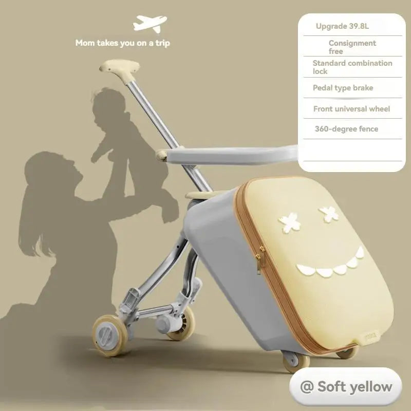Ride and Walk the Baby Suitcase