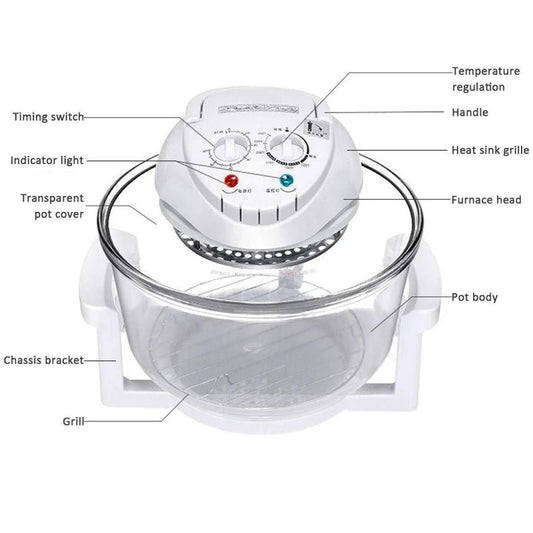 12L AOil-free Electric Fryer