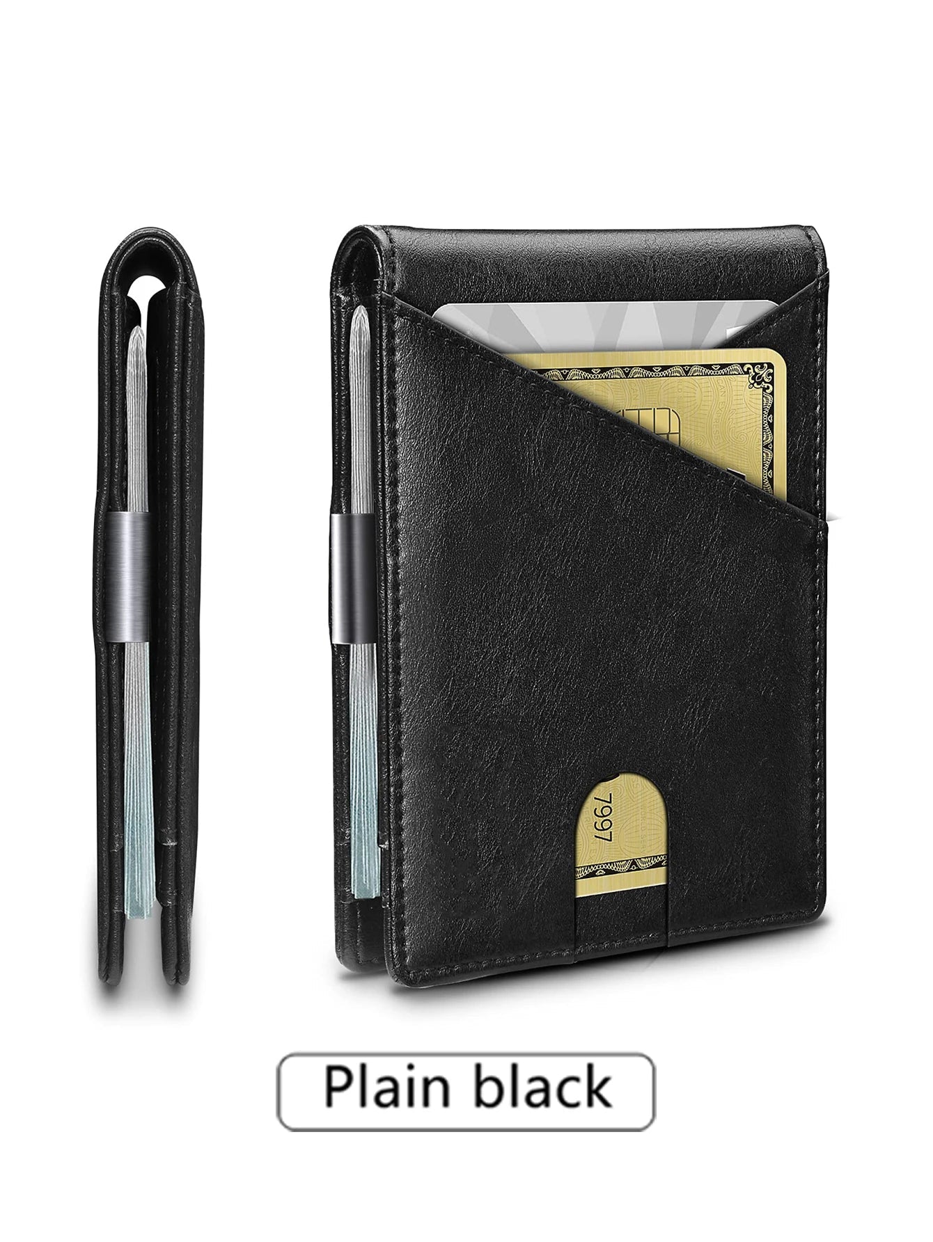 Minimalist anti-theft card holder