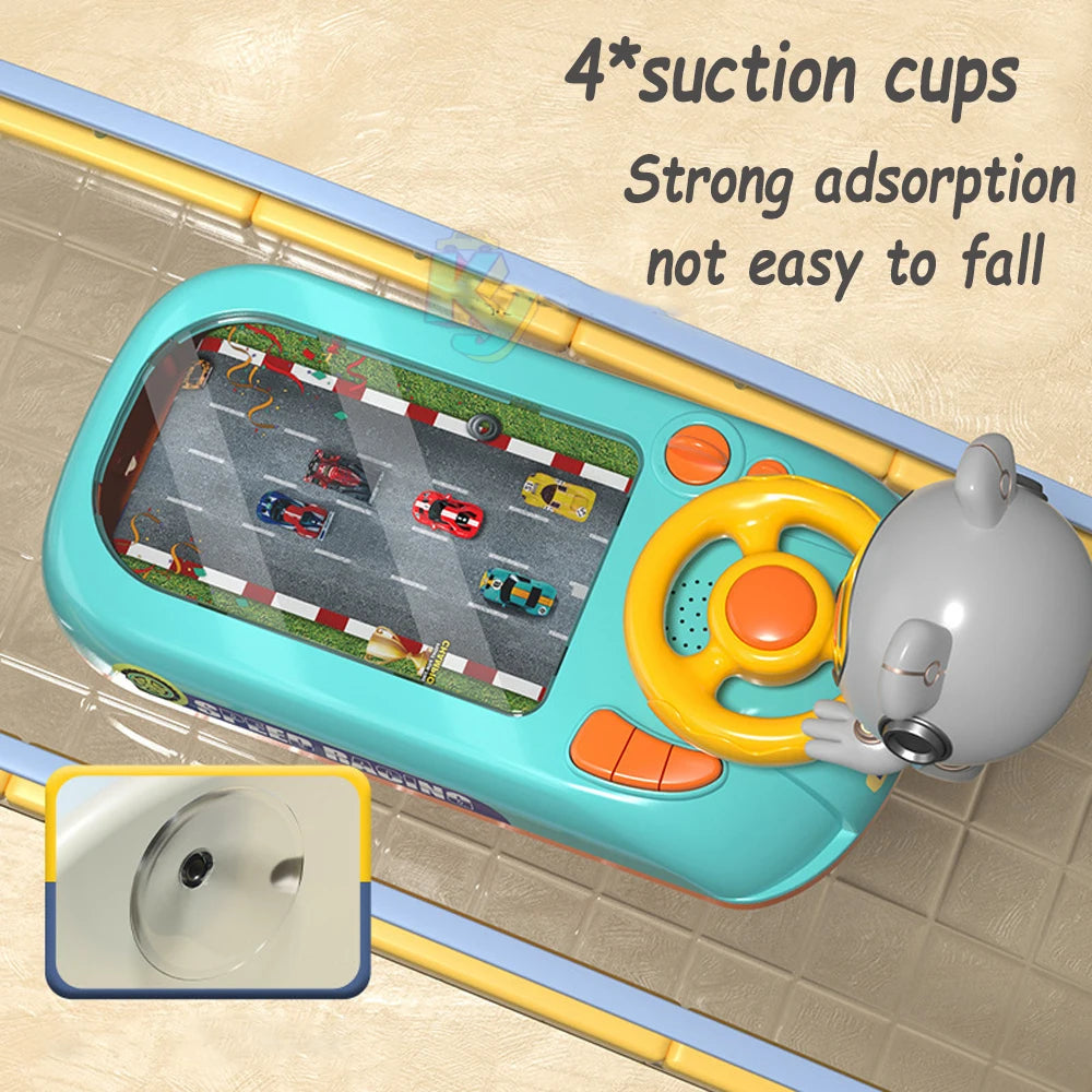 Electronic Adventure Game Steering Wheel