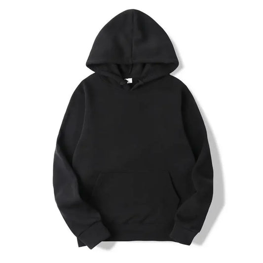 Plain Fleece Men Hoodies