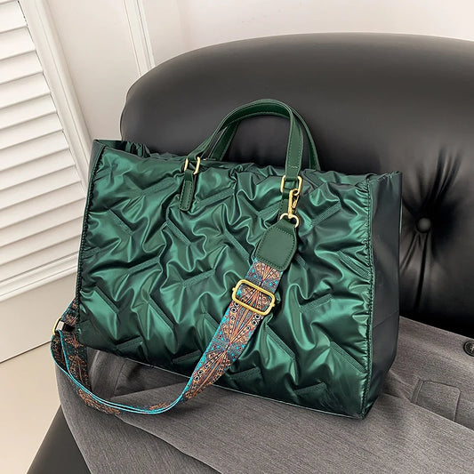 Quilted padded Tote