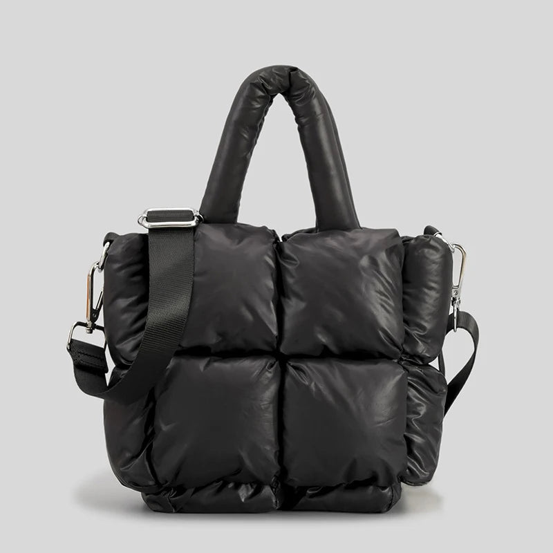 Quilted Luxury Nylon Down Cotton Bag