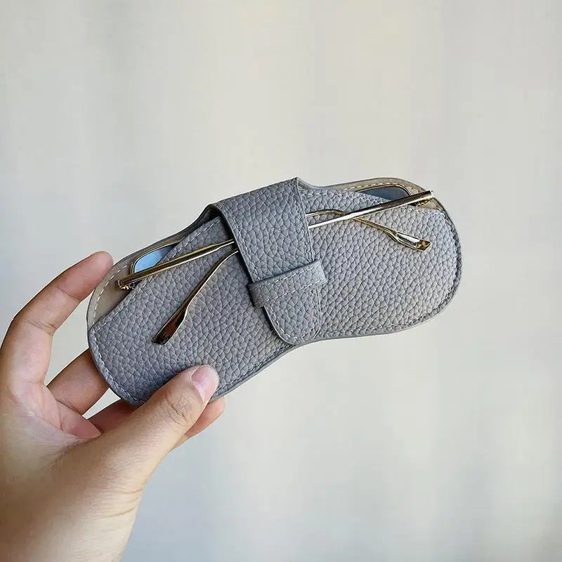 Leather Soft  Sunglasses Bag