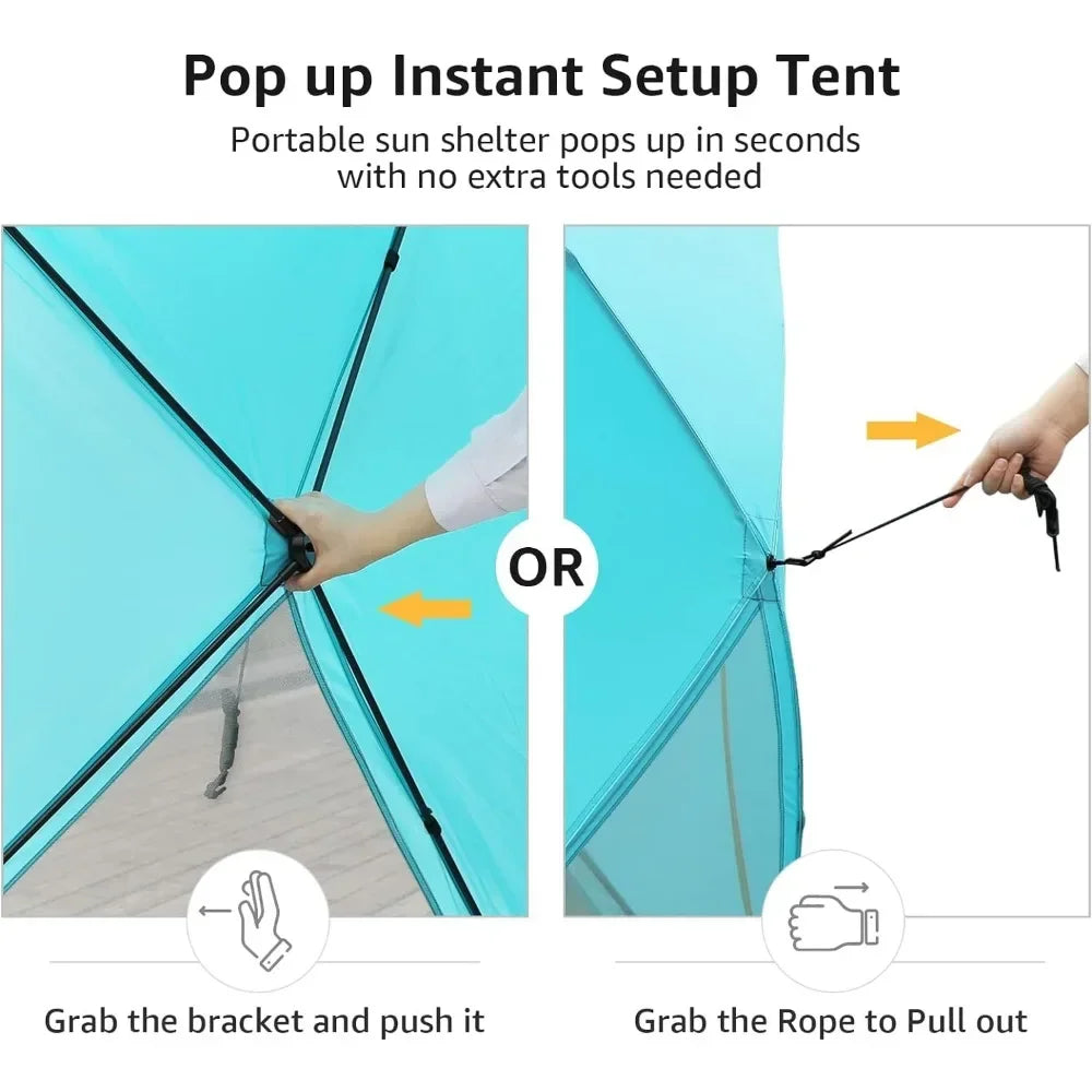 Portable Sun Shade Beach Tent