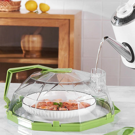Microwave Cover With Steam Vent