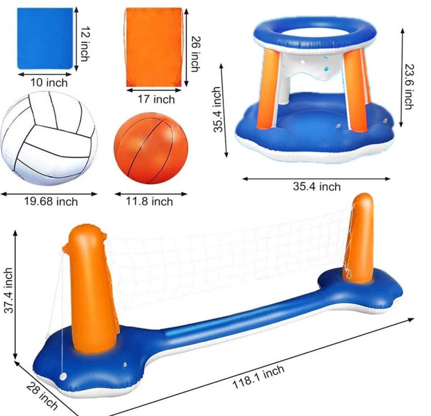 Inflatable Volleyball Stand