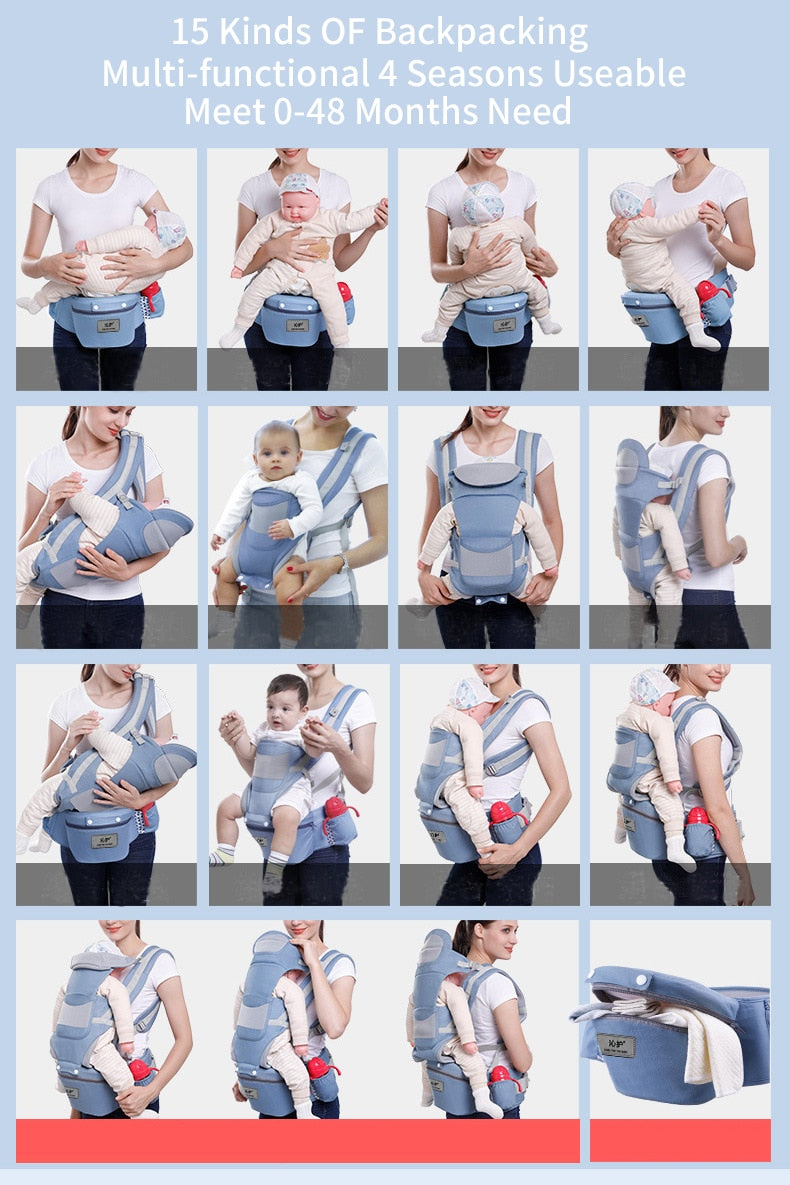 Ergonomic Backpack Baby Carrier - MONLANE