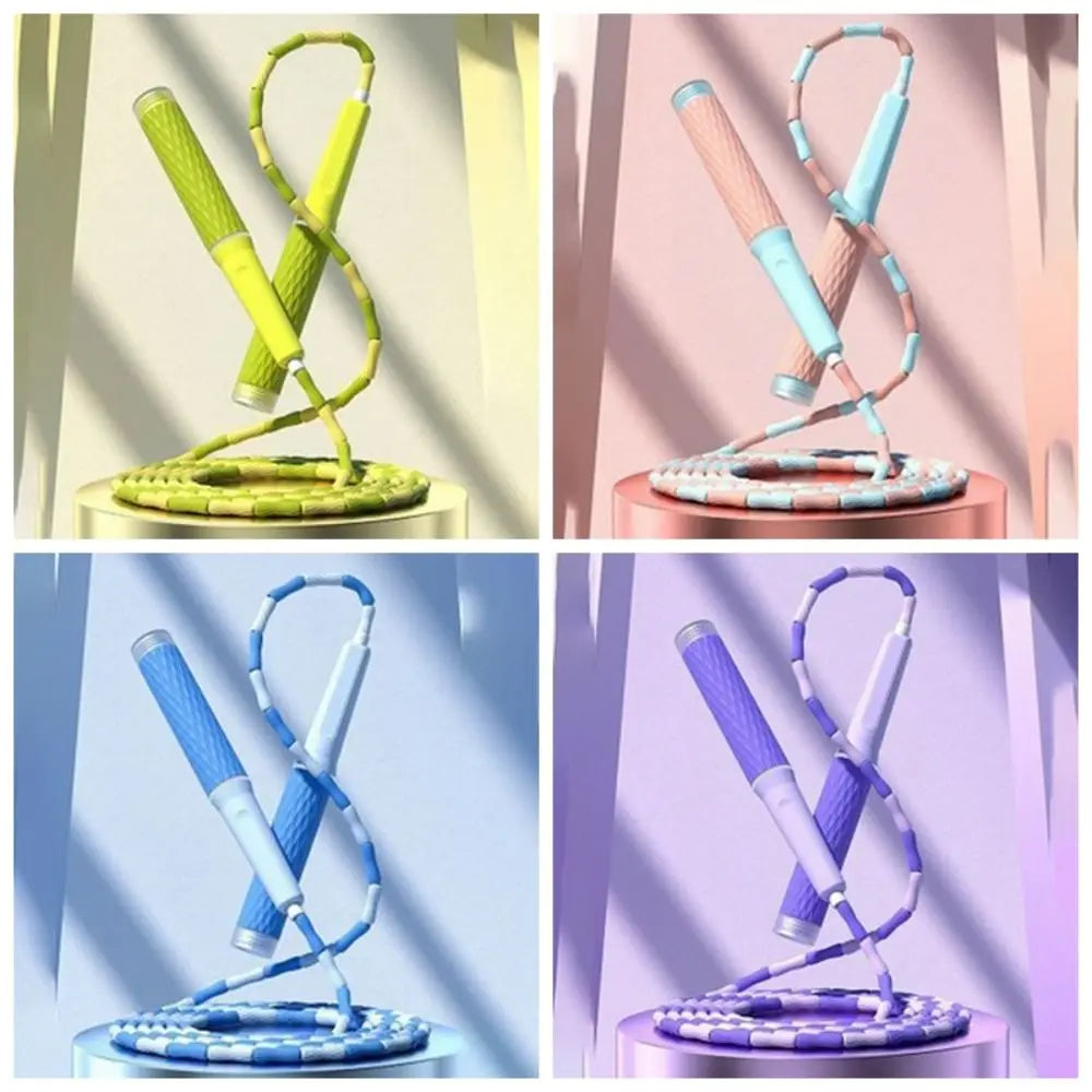 Adjustable Soft Beaded Jump Rope