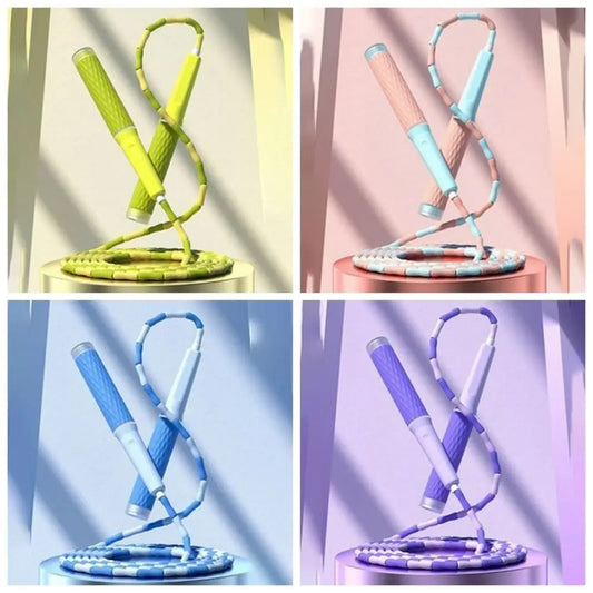 Adjustable Soft Beaded Jump Rope
