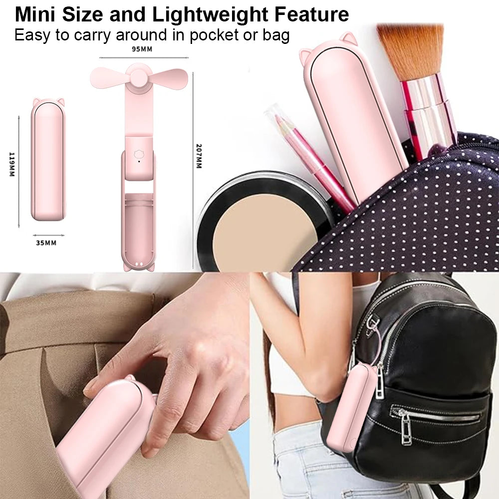 Mini Portable Handheld Fan