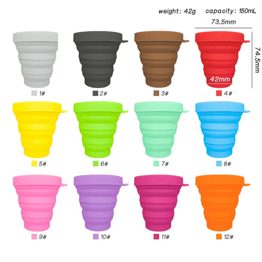 Mini Retractable Silicone Teacup - MONLANE