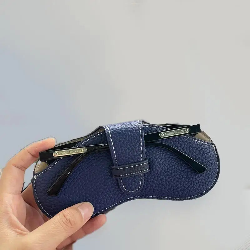 Leather Soft  Sunglasses Bag