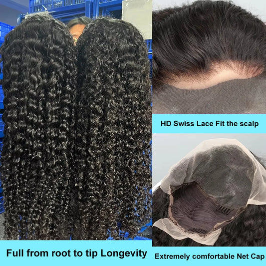 Loose Curly HD Lace Front Wig