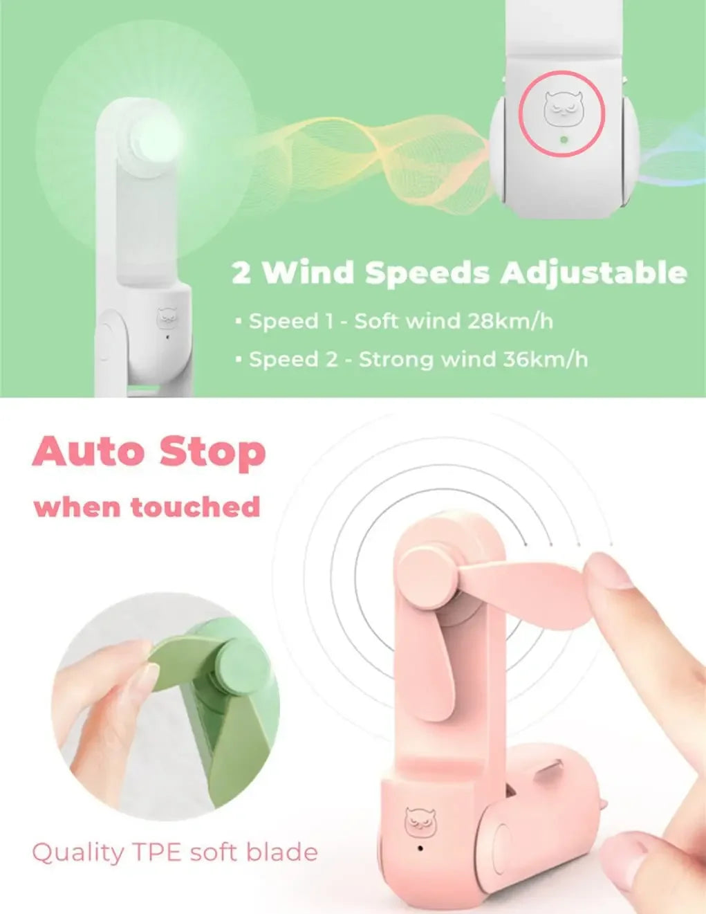 Portable Personal Handheld Fan