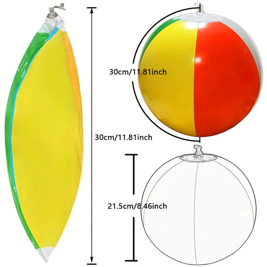 3 Pcs Inflatable Beach Ball