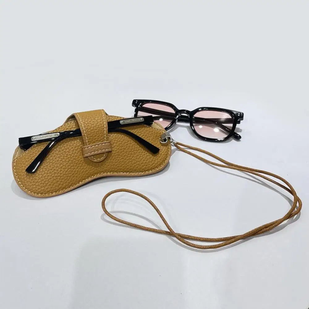 Leather Soft  Sunglasses Bag