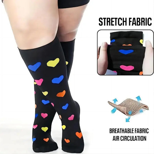 Plus Size Compression Socks
