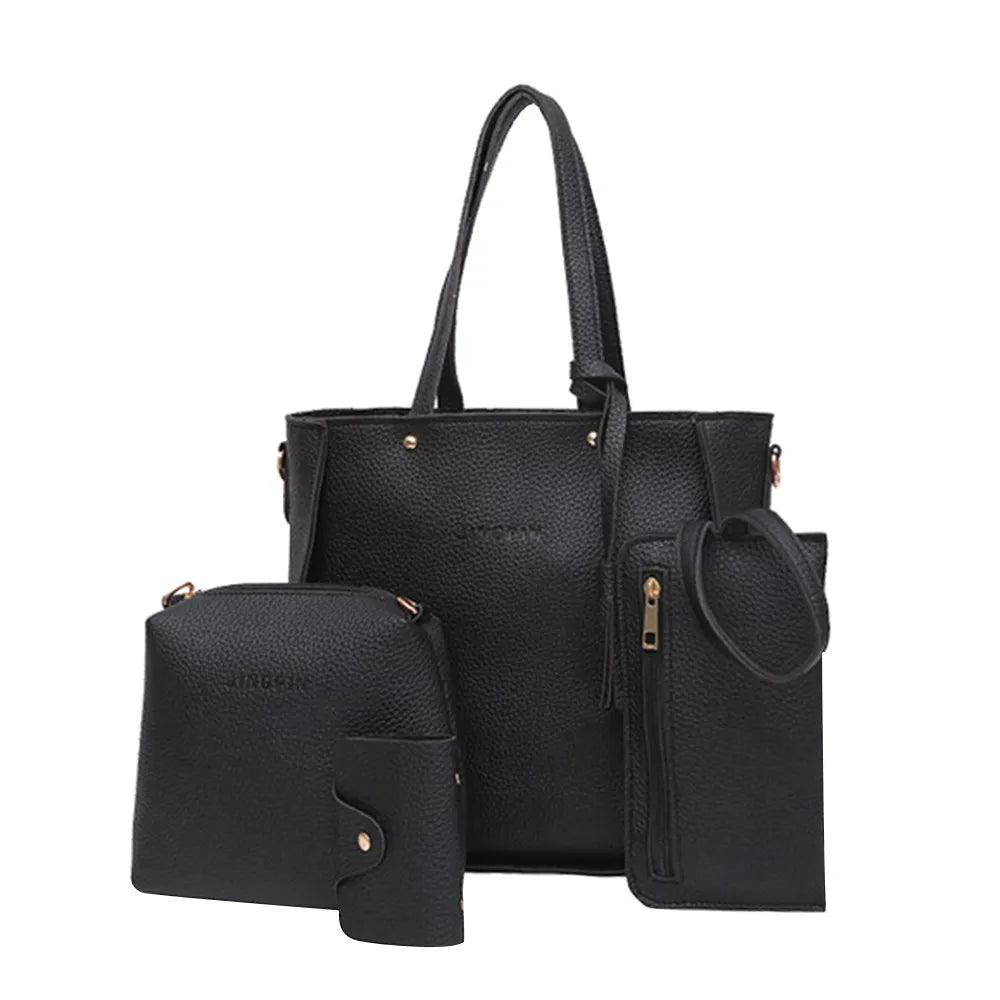 Four Pieces Tote Bag