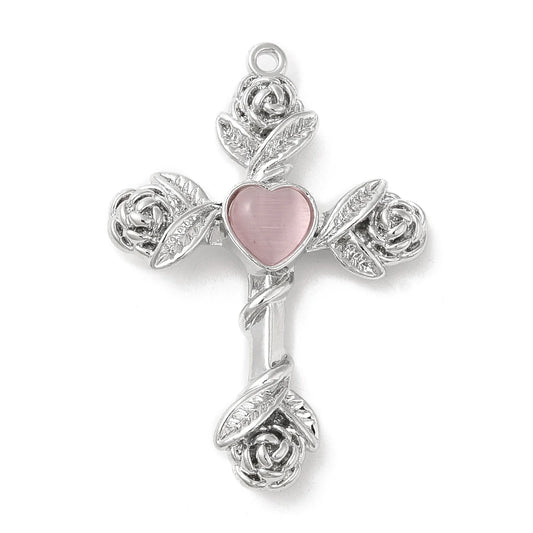 20pcs Cross Pendant Charms