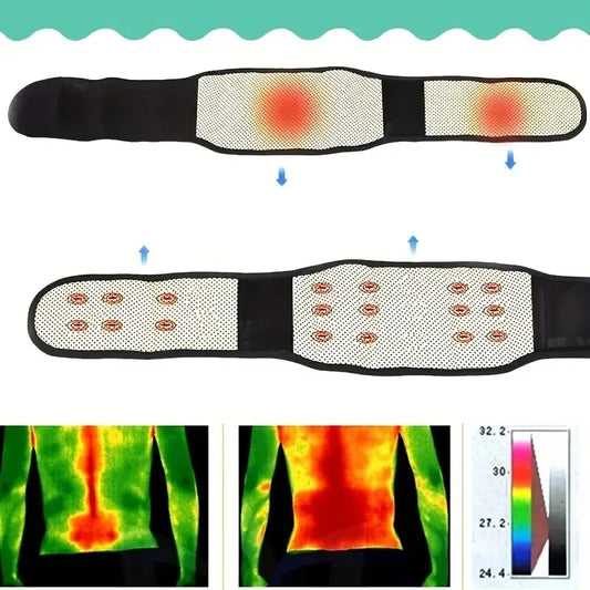 Adjustable Self-heating Waist Massage Belt