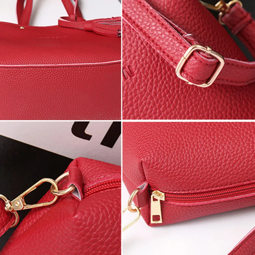 Four Pieces Tote Bag