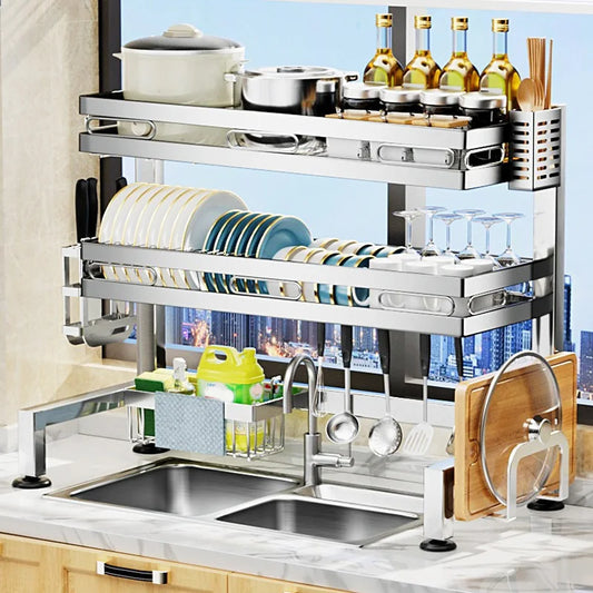 Countertop Sink Draining Rack