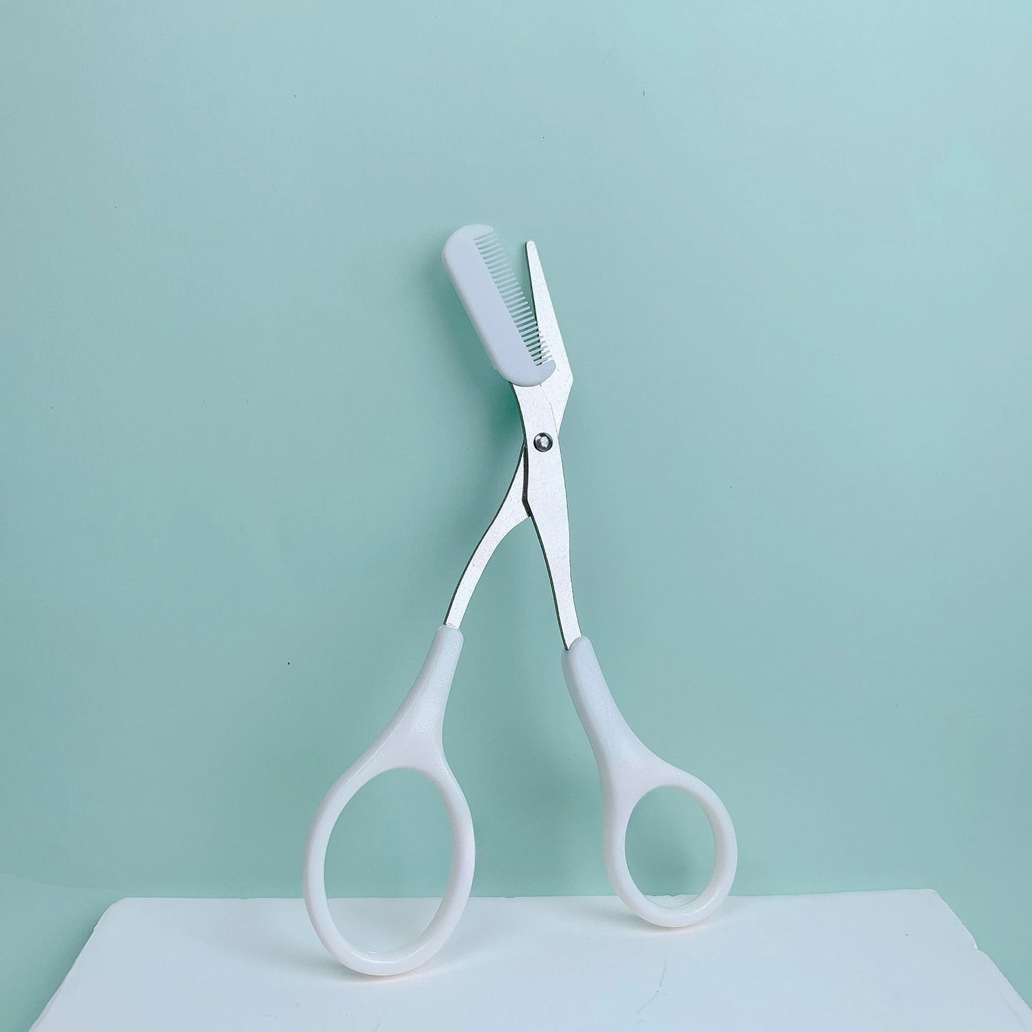 Eyebrow Trimming Scissors with Comb