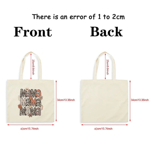 Mom Printed Handbag