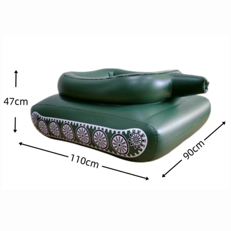Inflatable Floating Toy Tank
