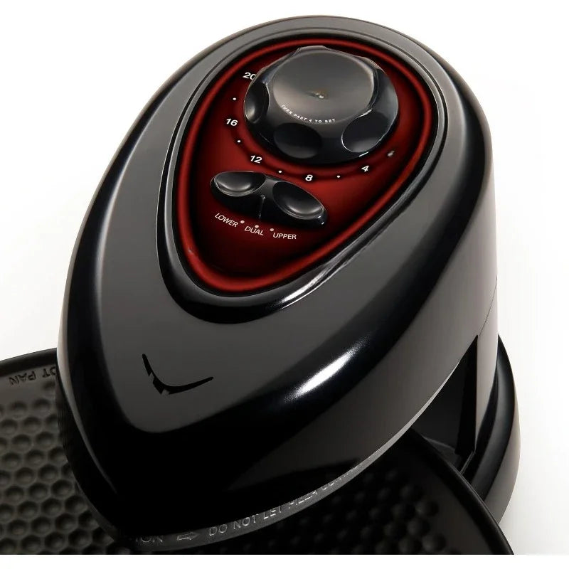 Fast  delivery.Pizzazz Plus Rotating Oven, Black