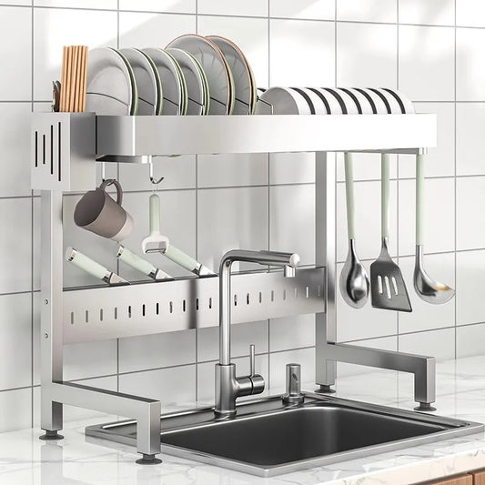Adjustable Over The Sink Drying Rack