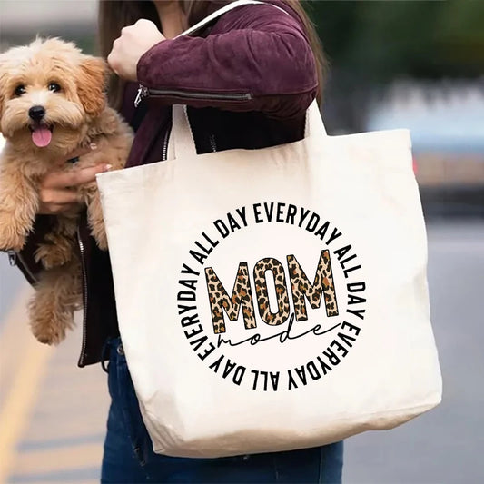 Mom Printed Handbag