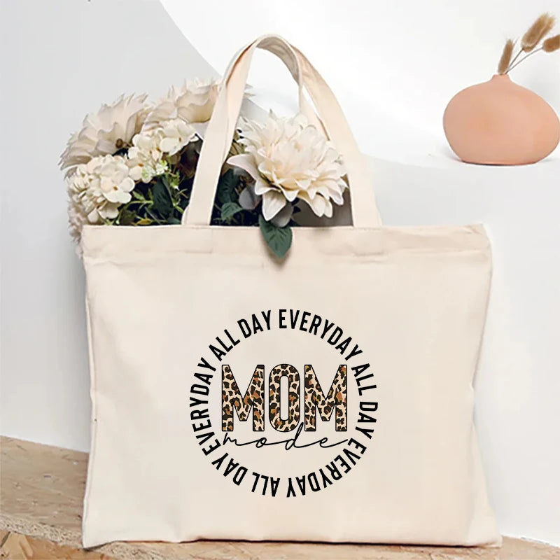 Mom Printed Handbag
