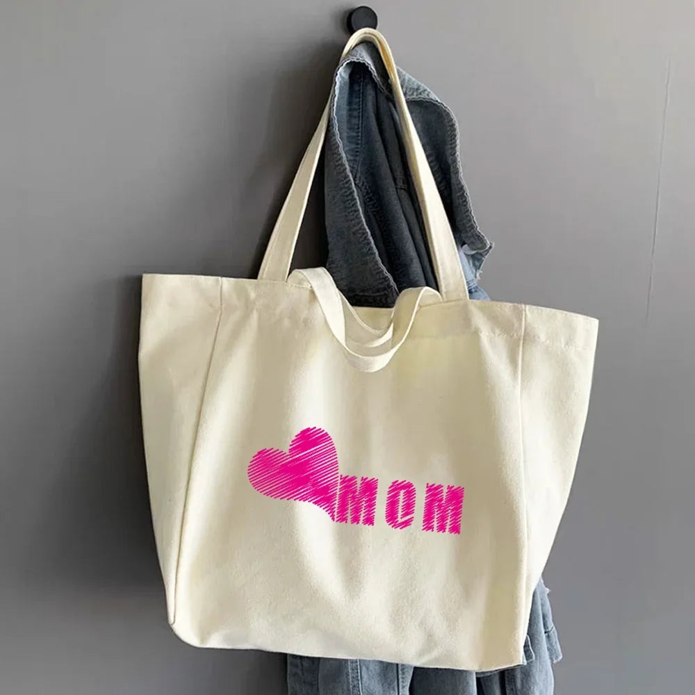 Foldable Canvas Shoulder Bag