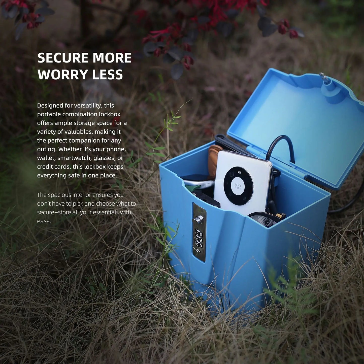Portable Color Beach Safe Box