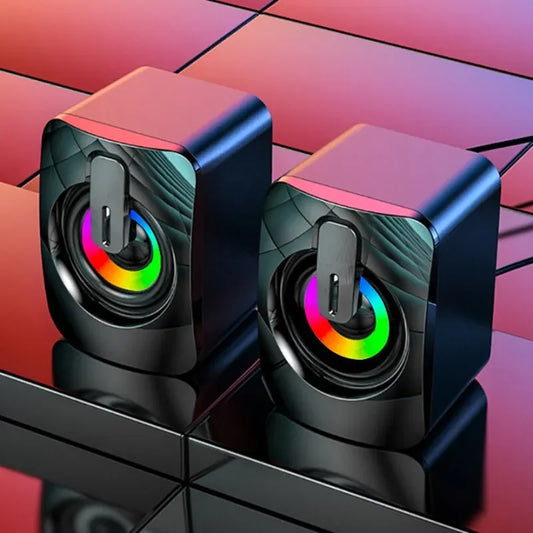 USB Wired  LED Light Desktop Computer