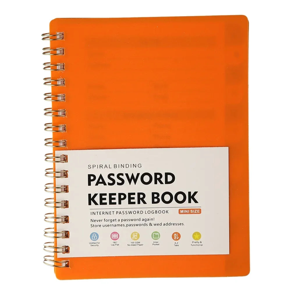1pc Password Storage Book